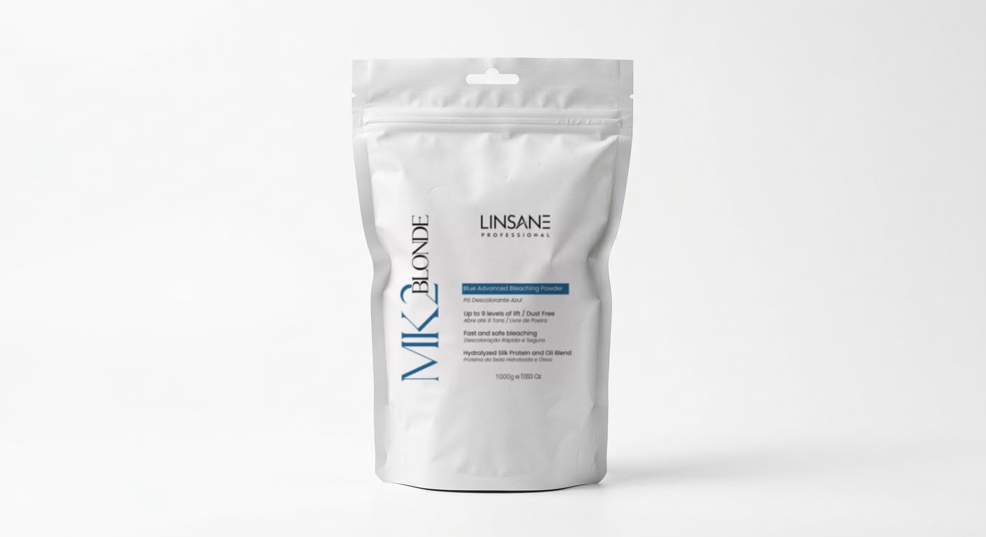 MK2 Blonde Pó Descolorante Azul Sachê 500g